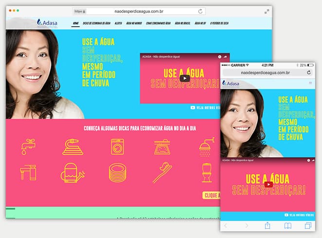 Não Desperdice Água